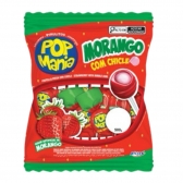 PIRULITO POP MANIA MORANGO 9GX500G