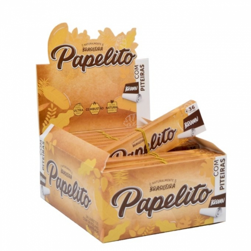 PAPELITO SEDA BROWN C/ PITEIRAS