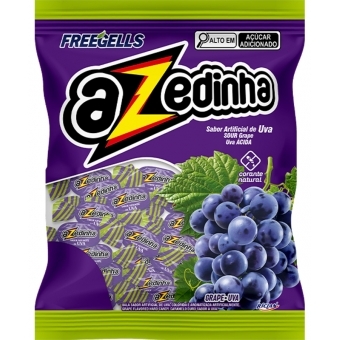 BALA FREEGELLS AZEDINHA UVA 475G