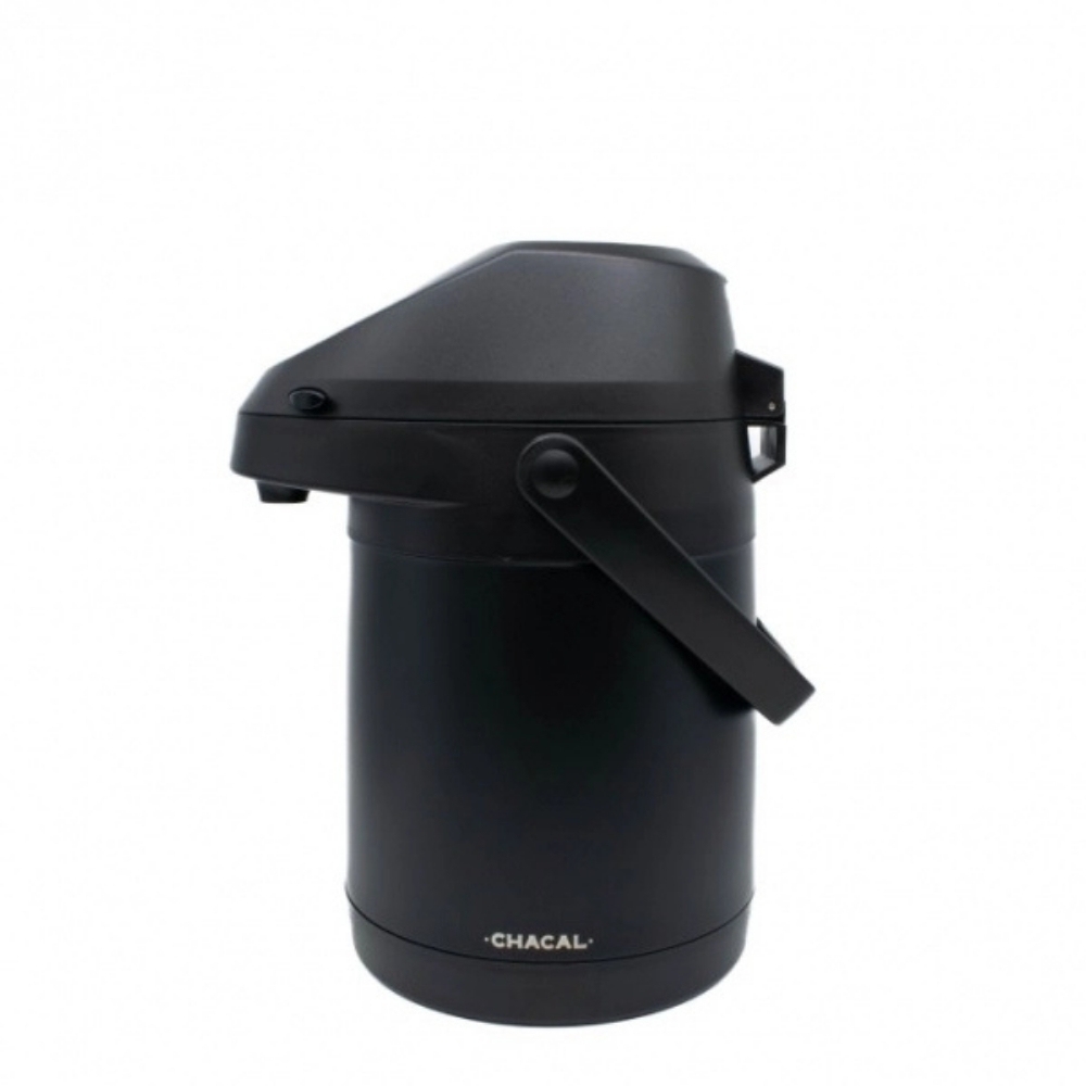 GARRAFA TERMICA INOX PRETA 2,5L