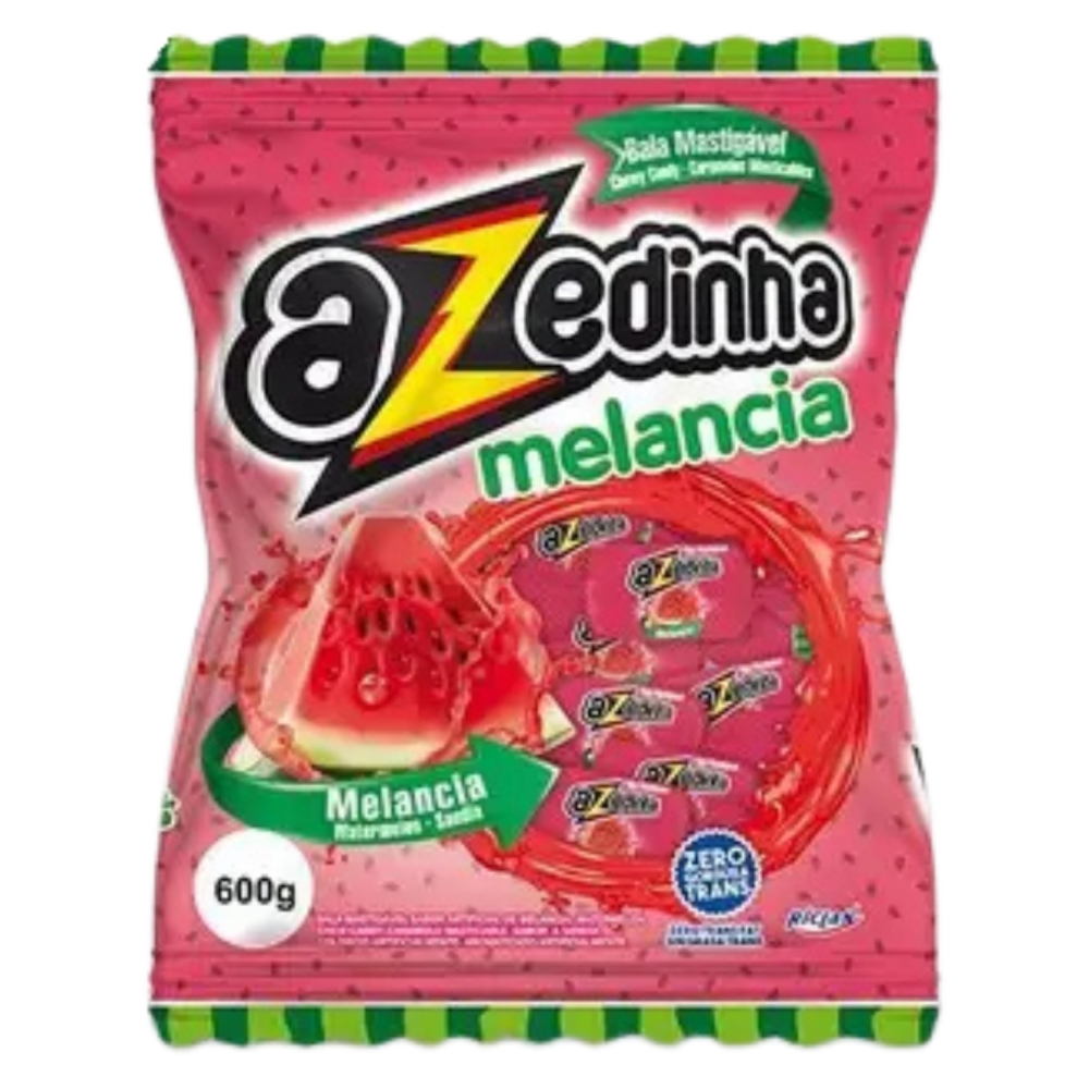 BALA MASTIGAVEL AZEDINHA MELANCIA 500G