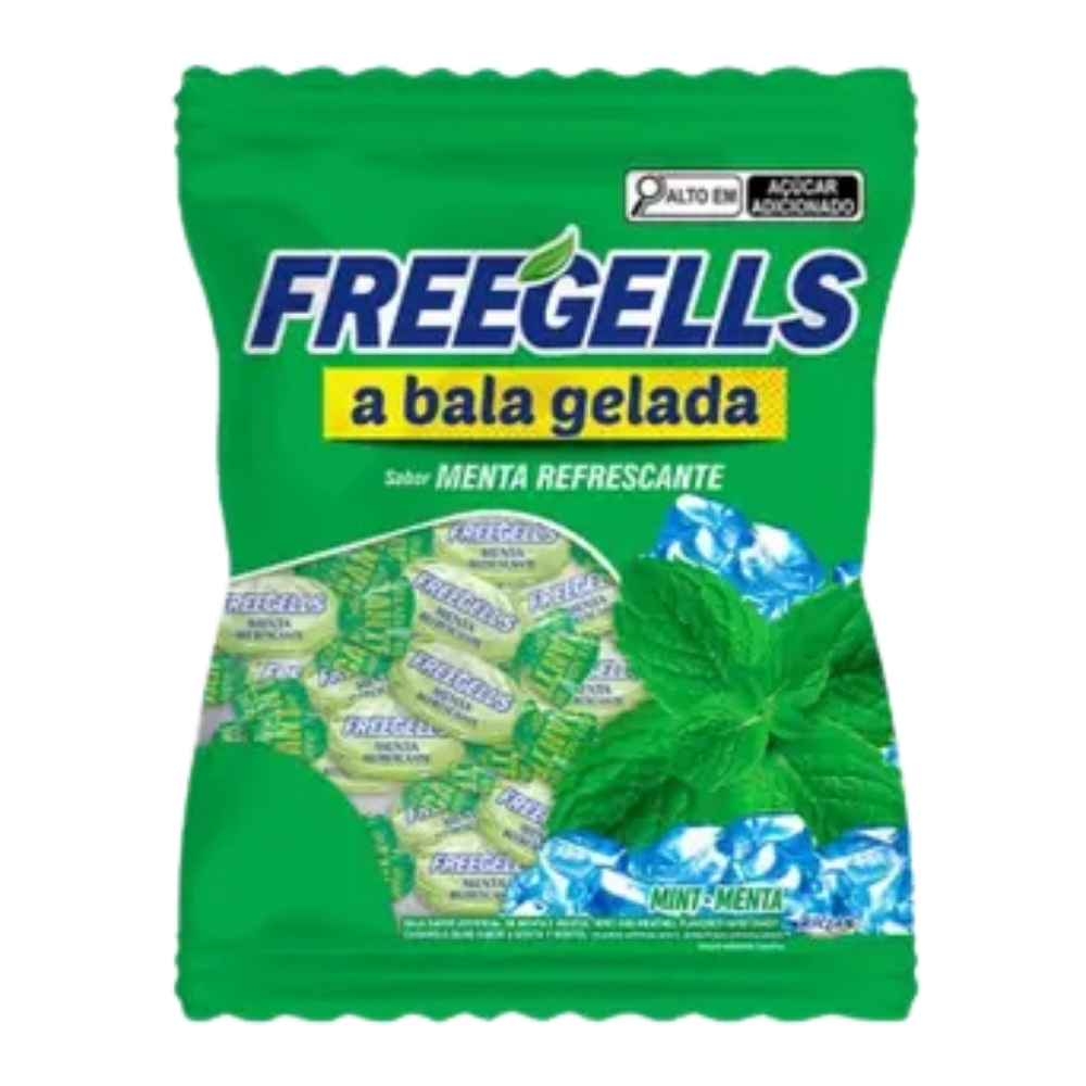 BALA FREEGELLS REFRESCANTE MENTA 475G